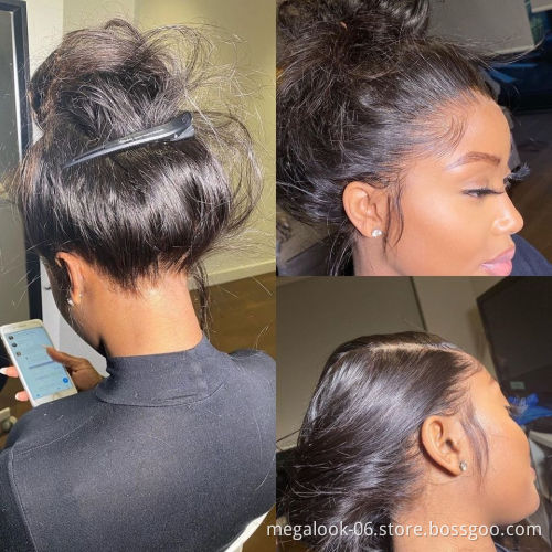 Transparent HD  Full Lace Wigs , Wholesale 360 Human Hair HD Lace Front Wigs
